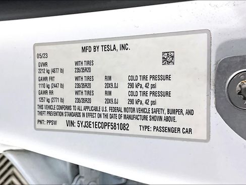 Used 2023 Tesla Model 3 Performance AWD/4WD image 31