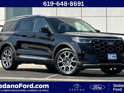 New 2025 Ford Explorer Platinum w/ Ultimate Package