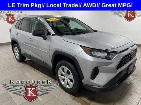 Used 2022 Toyota RAV4 LE AWD/4WD image 1