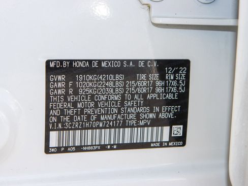 Certified 2023 Honda HR-V EX-L image 42