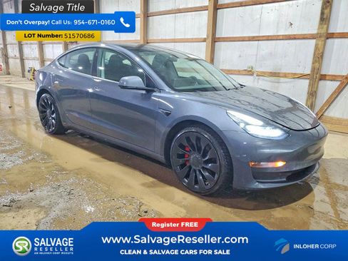 Used 2022 Tesla Model 3 Performance AWD/4WD image 5