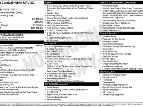 New 2026 Kia Carnival SX Prestige FWD image 4