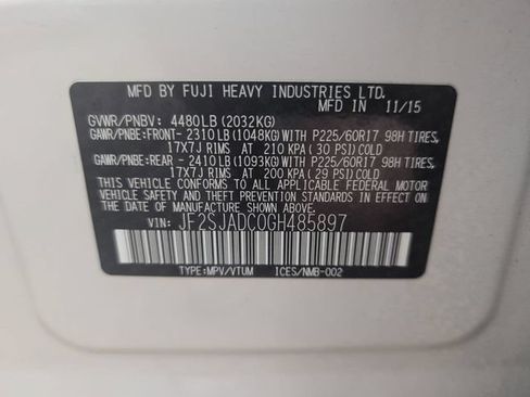 Used 2016 Subaru Forester 2.5i Premium AWD/4WD image 29