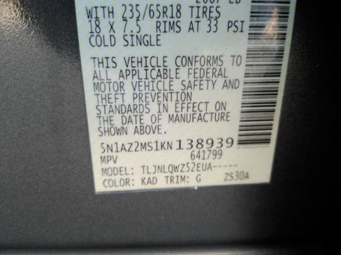 Used 2019 Nissan Murano SV image 50