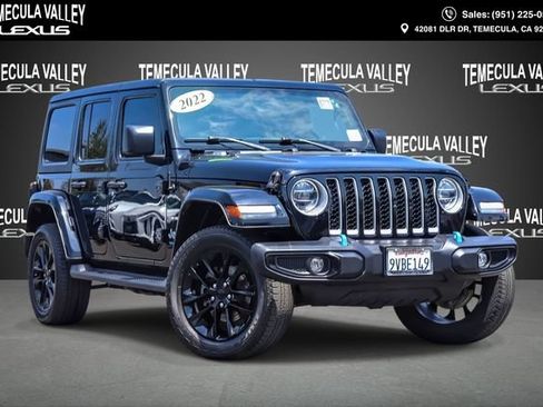 Used 2022 Jeep Wrangler Unlimited Sahara w/ Cold Weather Group AWD/4WD image 1