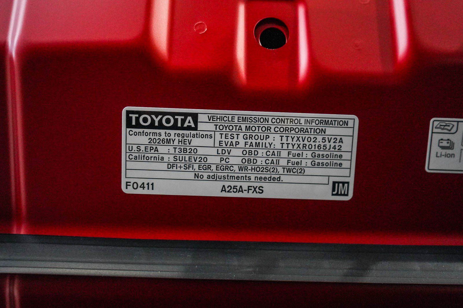 New 2026 Toyota Camry SE FWD image 28