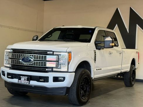 Used 2018 Ford F350 Platinum w/ Platinum Ultimate Package AWD/4WD image 1