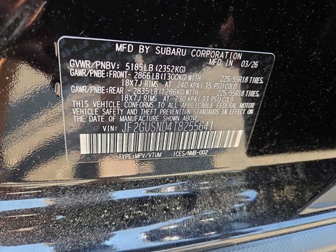 New 2026 Subaru Crosstrek 2.5i Limited AWD/4WD image 9