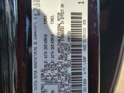 Certified 2026 Toyota Tacoma Limited AWD/4WD image 44