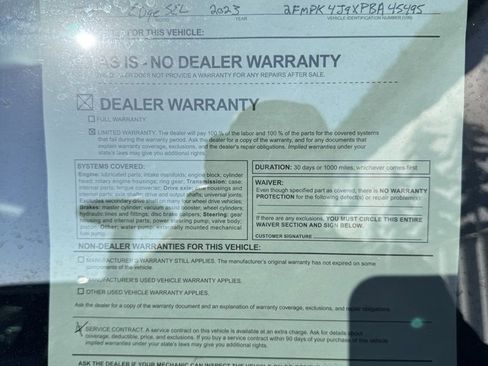 Certified 2023 Ford Edge SEL image 31