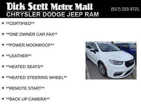 Certified 2023 Chrysler Pacifica Limited FWD image 4