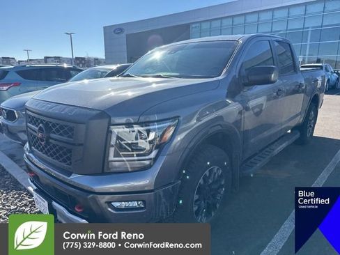 Used 2023 Nissan Titan PRO-4X w/ Off Road Protection Package image 4