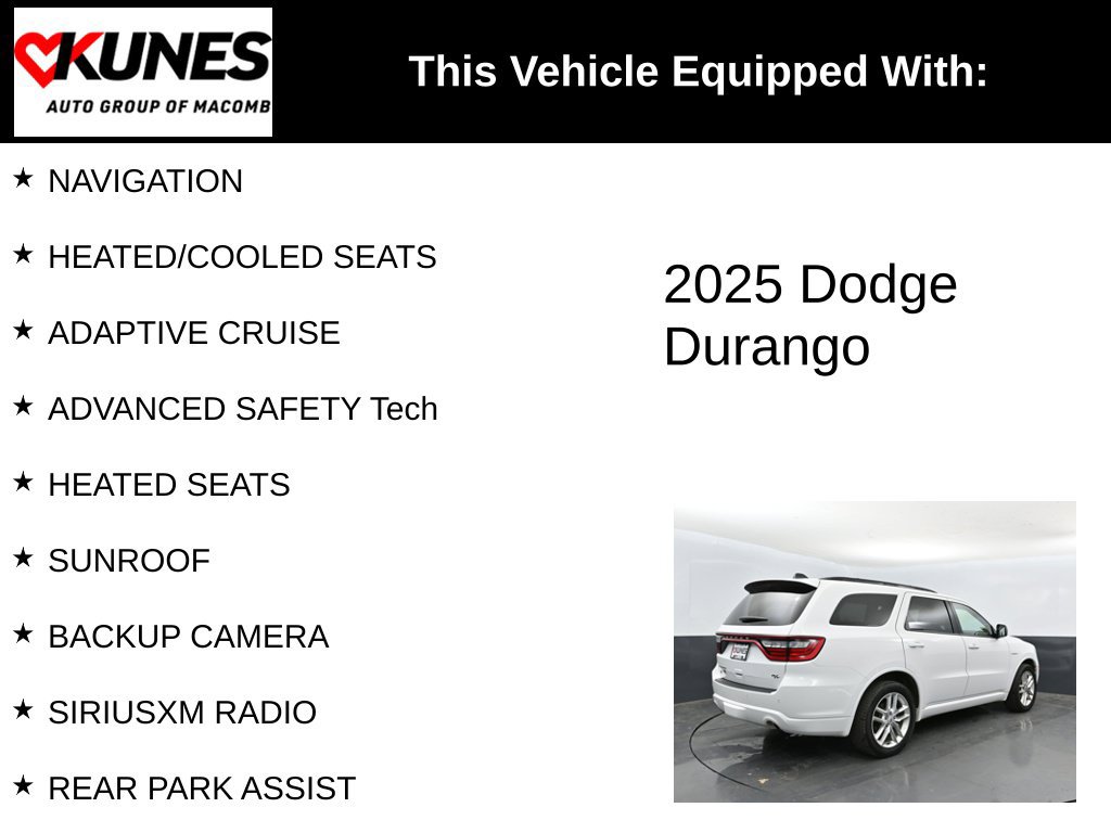 Used 2025 Dodge Durango R/T AWD/4WD image 3