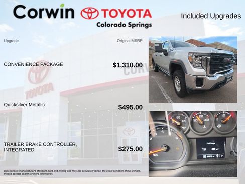 Used 2021 GMC Sierra 2500 4x4 Crew Cab w/ Convenience Package image 8