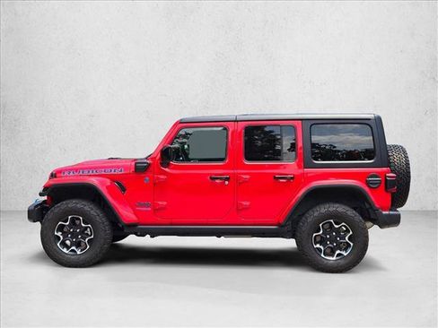 Used 2022 Jeep Wrangler Unlimited Rubicon 4xe AWD/4WD image 8