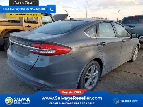 Used 2018 Ford Fusion S FWD image 4