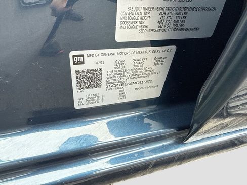 Used 2021 Chevrolet Silverado 1500 Custom image 30