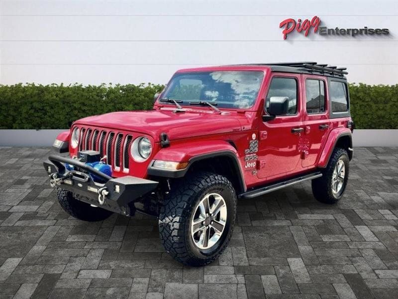Used 2019 Jeep Wrangler Unlimited Sahara AWD/4WD image 4