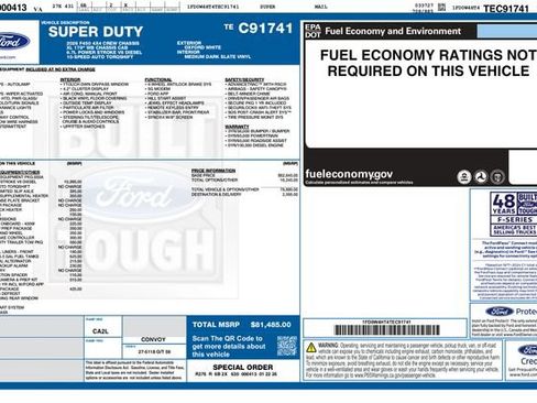 New 2026 Ford F450 XL AWD/4WD image 3