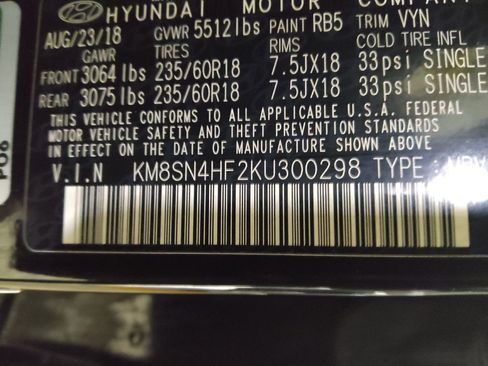 Used 2019 Hyundai Santa Fe XL SE w/ SE Premium Package 02 image 33