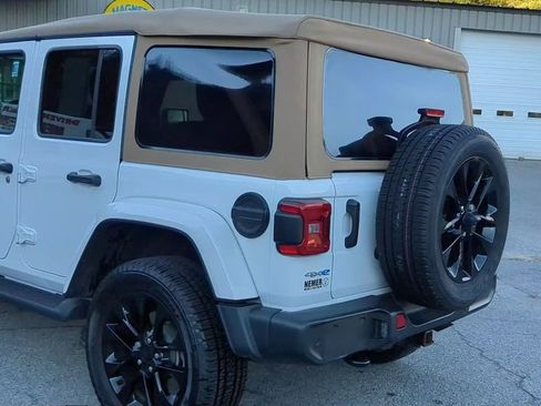 Used 2021 Jeep Wrangler Unlimited Sahara 4xe w/ Cold Weather Group image 2