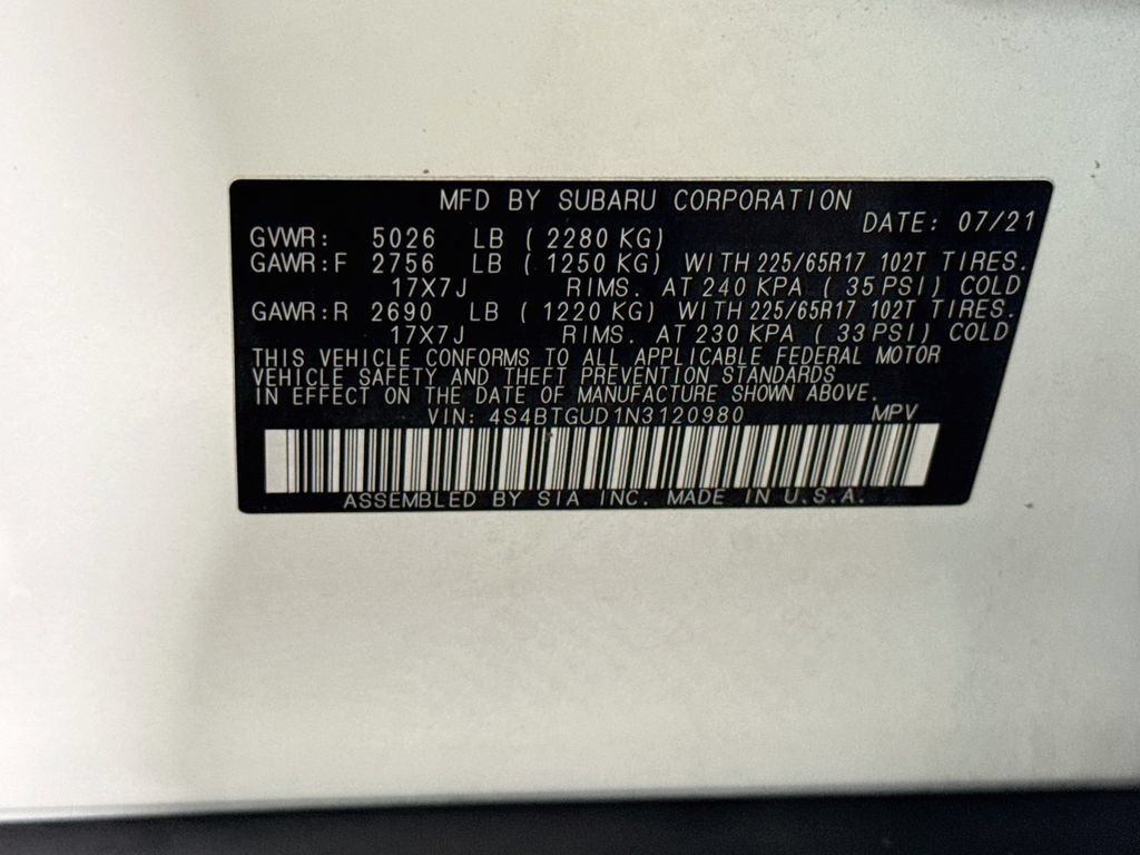 Used 2022 Subaru Outback Wilderness AWD/4WD image 38