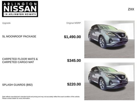 Used 2023 Nissan Murano SL w/ SL Moonroof Package AWD/4WD image 4