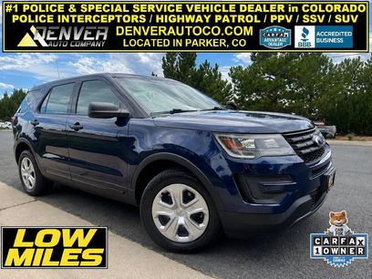 Used 2017 Ford Explorer 4WD Police Interceptor
