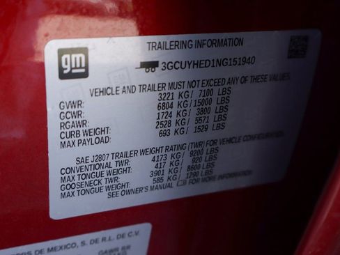 Used 2022 Chevrolet Silverado 1500 High Country w/ Technology Package image 58