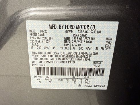 New 2025 Ford Maverick XLT w/ XLT Luxury Package image 19