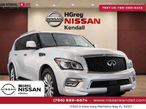 Used 2017 INFINITI QX80 4WD w/ Driver Assistance Package image 1