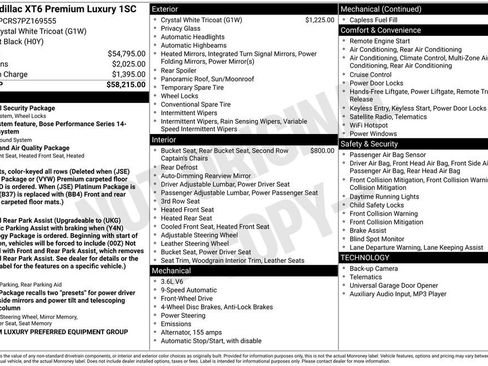 Used 2023 Cadillac XT6 Premium Luxury image 44