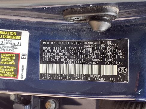 Used 2013 Toyota Corolla L FWD image 13