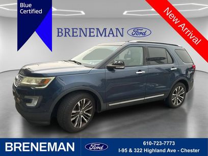 Used 2017 Ford Explorer Platinum