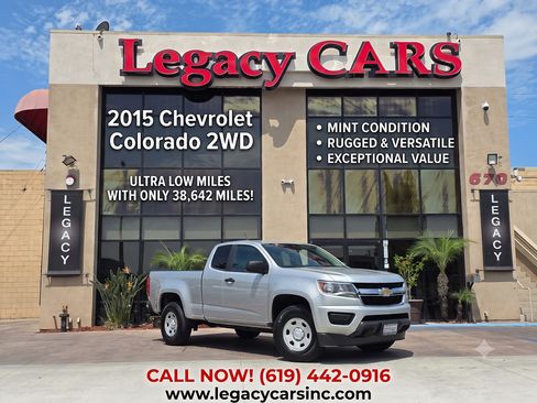Used 2015 Chevrolet Colorado W/T w/ WT Convenience Package RWD image 2