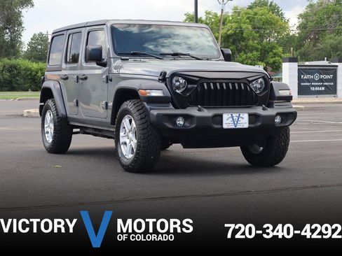 Used 2019 Jeep Wrangler Unlimited Sport S AWD/4WD image 1