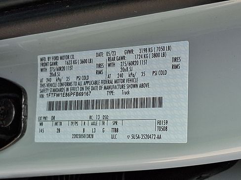 Certified 2023 Ford F150 Lariat w/ Equipment Group 502A High AWD/4WD image 29