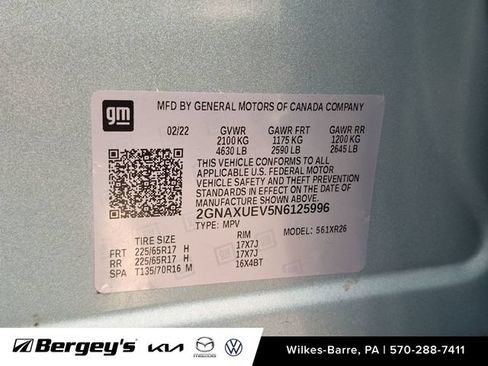 Used 2022 Chevrolet Equinox LT AWD/4WD image 29