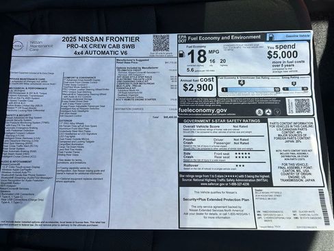 Used 2025 Nissan Frontier PRO-4X image 39