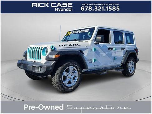 Used 2021 Jeep Wrangler Unlimited Sport w/ Sun And Sound Package image 1