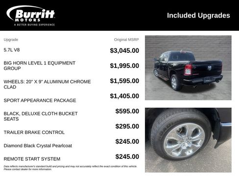 Used 2024 RAM 1500 Big Horn AWD/4WD image 6