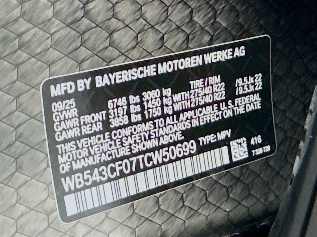 Used 2026 BMW iX xDrive45 w/ M Sport Package AWD/4WD image 24