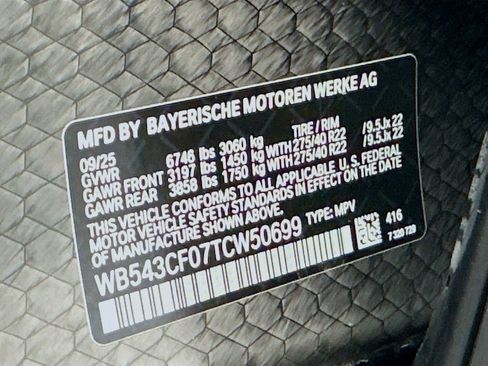 Used 2026 BMW iX xDrive45 w/ M Sport Package image 24