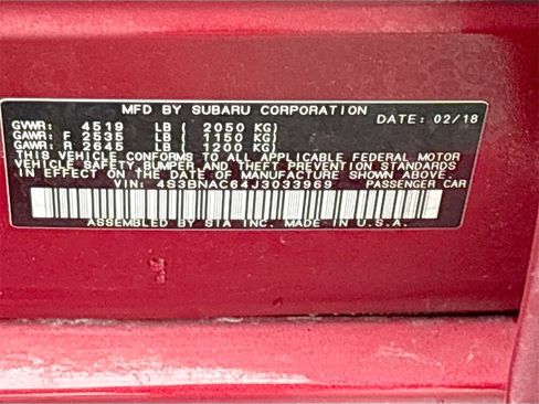 Used 2018 Subaru Legacy 2.5i Premium image 30