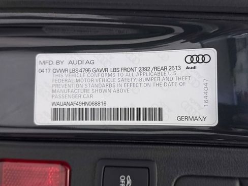 Used 2017 Audi A4 2.0T Premium w/ Convenience Package image 42