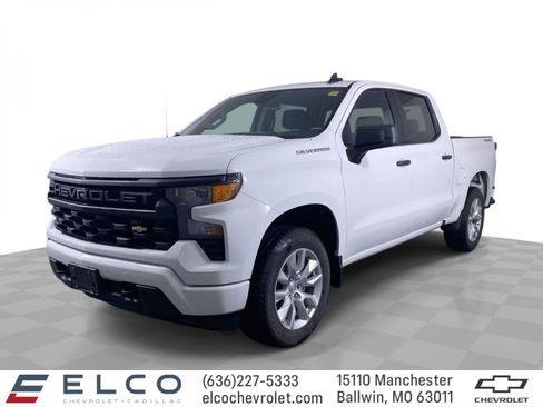 Used 2024 Chevrolet Silverado 1500 Custom AWD/4WD image 1