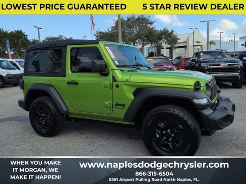 Used 2025 Jeep Wrangler Sport AWD/4WD image 1