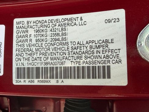 Used 2024 Honda Accord EX image 20