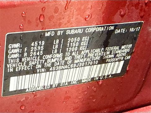 Used 2018 Subaru Legacy 2.5i Premium image 26