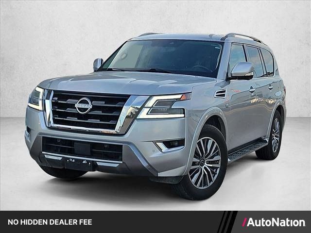 Used 2021 Nissan Armada SL w/ Captain's Chairs Package RWD image 1